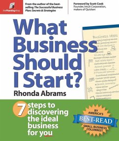 What Business Should I Start? - Abrams, Rhonda