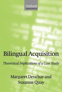 Bilingual Acquisition - Deuchar, Margaret; Quay, Suzanne