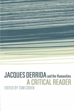 Jacques Derrida and the Humanities - Cohen, Tom (ed.)