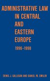 Administrative Law in Central and Eastern Europe