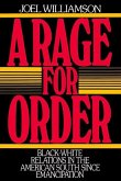 A Rage for Order