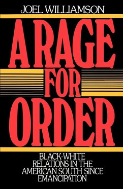 A Rage for Order - Williamson, Joel