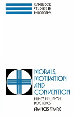 Morals, Motivation, and Convention - Snare, Francis