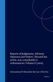 Reports of Judgments, Advisory Opinions and Orders / Recueil Des Arrêts, Avis Consultatifs Et Ordonnances, Volume 6 (2002)