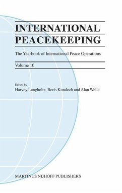 International Peacekeeping: The Yearbook of International Peace Operations