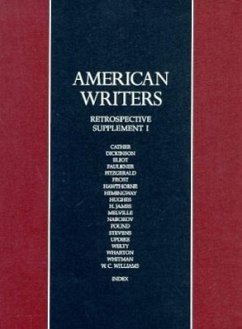 American Writers, Retrospective Supplement I - Litz, A. Walton