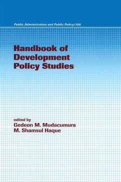 Handbook of Development Policy Studies - Mudacumura, Gedeon M. / Haque, M. Shamsul