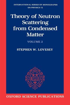 The Theory of Neutron Scattering from Condensed Matter - Lovesey, Stephen W.