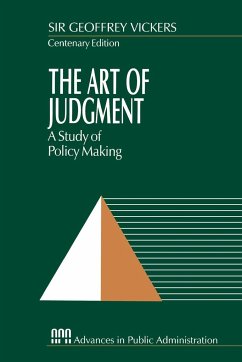 The Art of Judgment - Vickers, Geoffrey
