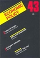 Economic Policy 43 - DE MENIL, GEORGES