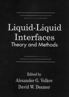Liquid-Liquid InterfacesTheory and Methods - Volkov, Alexander G.; Deamer, David W.