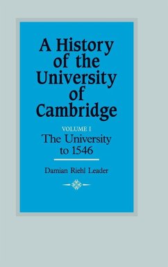 A History of the University of Cambridge - Leader, Damian Riehl