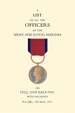 1815 List of All the Officers of the Army and Royal Marines on Full and Half-Pay with an Index.
