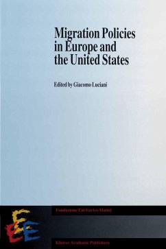 Migration Policies in Europe and the United States - Luciani, Giacomo (Hrsg.)
