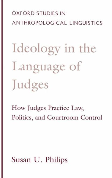 Ideology in the Language of Judges Ideology in the Language of Judges