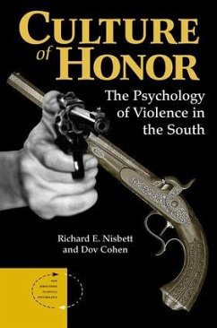 Culture Of Honor - Nisbett, Richard E; Cohen, Dov