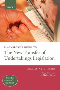 Cover Blackstone's Guide to the 2005 Transfer of Undertakings Legislation