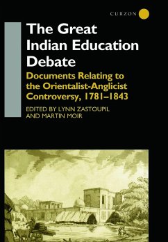 The Great Indian Education Debate - Moir, Martin; Zastoupil, Lynn