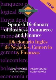 Routledge Spanish Dictionary of Business, Commerce and Finance Diccionario Ingles de Negocios, Comercio Y Finanzas - Castro, Emilio G Muniz