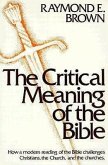 The Critical Meaning of the Bible