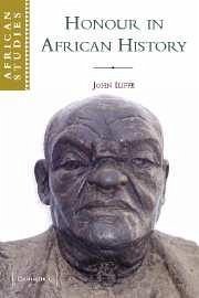 Honour in African History - Iliffe, John