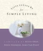 Lists to Live by for Simple Living