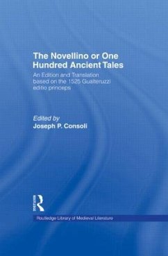 The Novellino or One Hundred Ancient Tales - Consoli, Joseph P. (ed.)