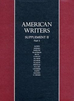 American Writers: Supplement: A Collection of Literary Biographies Part 1 W.H. Auden to O. Henry - Herausgeber: Charles Scribners & Sons Publishing