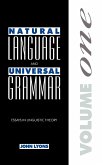 Natural Language and Universal Grammar: Volume 1