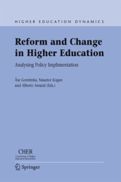Reform and Change in Higher Education - Gornitzka, Åse / Kogan, Maurice / Amaral, Alberto (eds.)