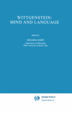 Wittgenstein: Mind and Language - Egidi, R. (Hrsg.)