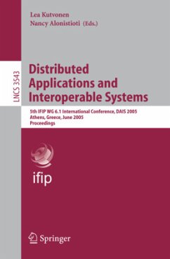 Distributed Applications and Interoperable Systems - Kutvonen, Lea (ed.)