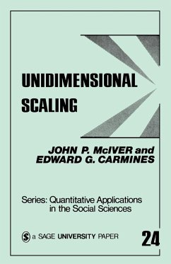 Unidimensional Scaling - McIver, John P.; Carmines, Edward G.