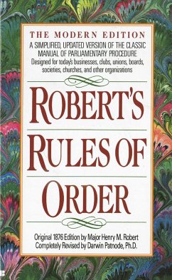 Robert's Rules of Order - Robert, Henry M