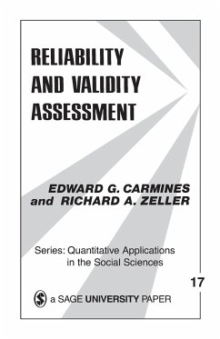 Reliability and Validity Assessment - Carmines, Edward G.; Zeller, Richard A.