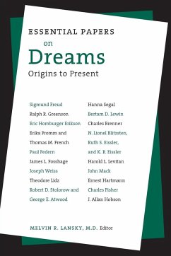 Essential Papers on Dreams - Lansky, Melvin