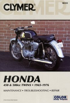 Honda CB/CL450 & CB500T Motorcycle (1965-1976) Service Repair Manual - Haynes Publishing