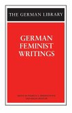 German Feminist Writings