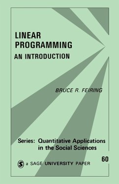 Linear Programming - Feiring, Bruce R.; Feiring, B.