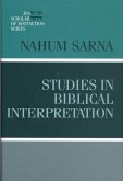 Studies in Biblical Interpretation