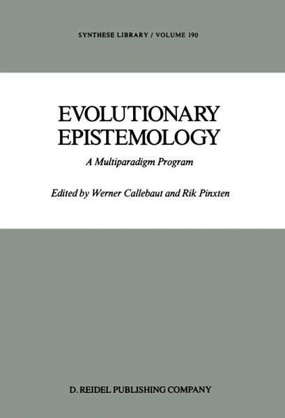 Evolutionary Epistemology Evolutionary Epistemology