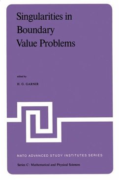 Singularities in Boundary Value Problems - Garnir, H.G. (Hrsg.)