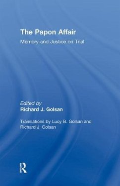 The Papon Affair - Golsan, Richard (ed.)