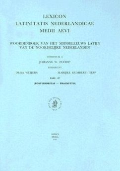 Lexicon Latinitatis Nederlandicae Medii Aevi Fasc. 47 - Fuchs, Johanne W.; Weijers, Olga; Gumbert-Hepp, Marijke