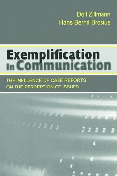 Exemplification in Communication - Zillmann, Dolf; Brosius, Hans-Bernd