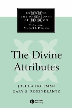 The Divine Attributes - Hoffman, Joshua; Rosenkrantz, Gary S