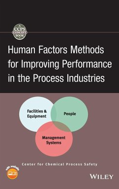 Human Factors Methods for Improving Performance in the Process Industries - Center for Chemical Process Safety (CCPS)