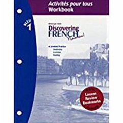 Activites Pour Tous with Lesson Review Bookmarks Level 1 [With Lesson Review Bookmarks] - Ml