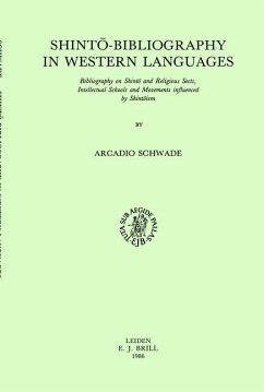 Shintō-Bibliography in Western Languages - Schwade, Arcadio