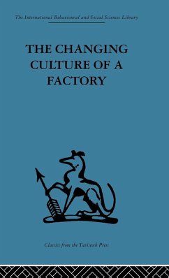 Cover The Changing Culture of a Factory